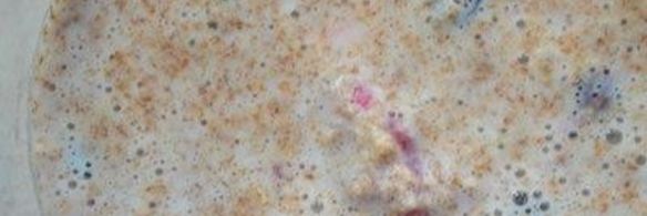 ягодный коктейль с отрубями