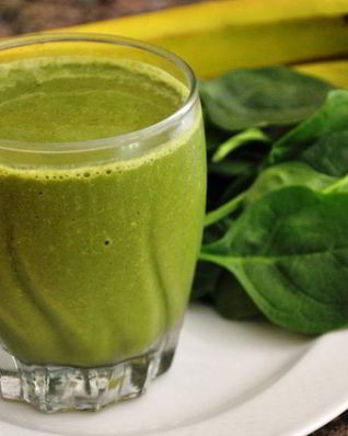 Зеленый коктейль с цукини