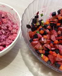 Салаты из свеклы