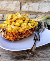 Салаты с ананасом