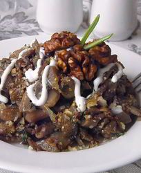 Салаты с грибами