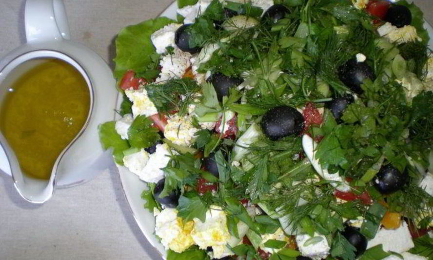 Рецепт салата греческого