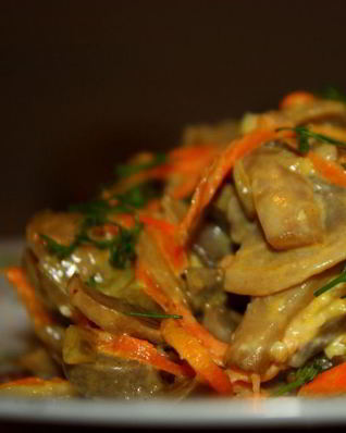 Грибной салат