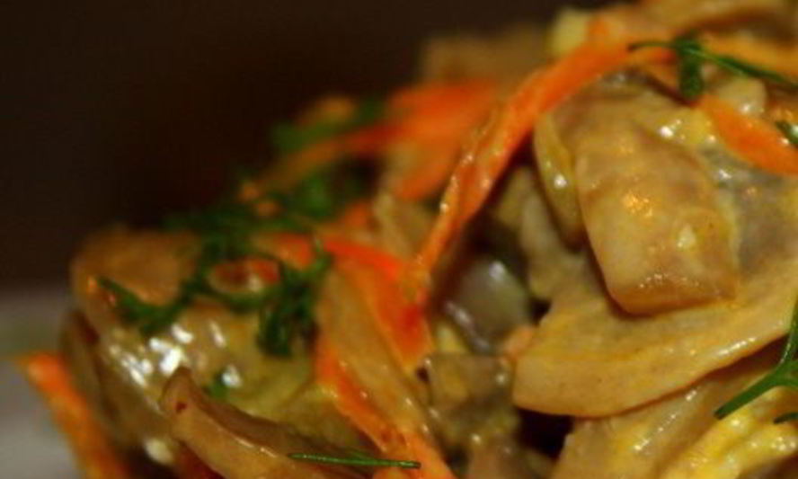 Рецепт грибного салата