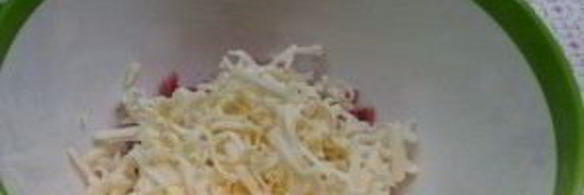 новогодний салат елочная игрушка