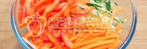 овощной салат с капустой