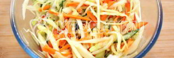 овощной салат с капустой