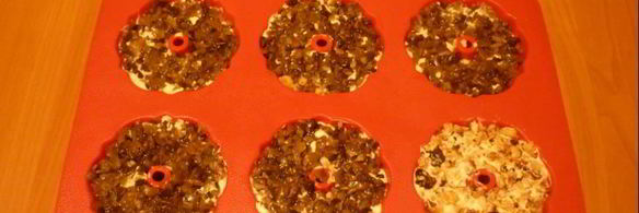 порционный салат снежные горки