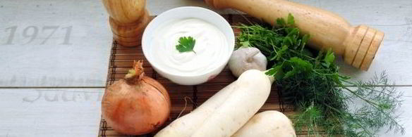 салат из дайкона со сметаной