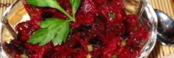 салат из красной свеклы