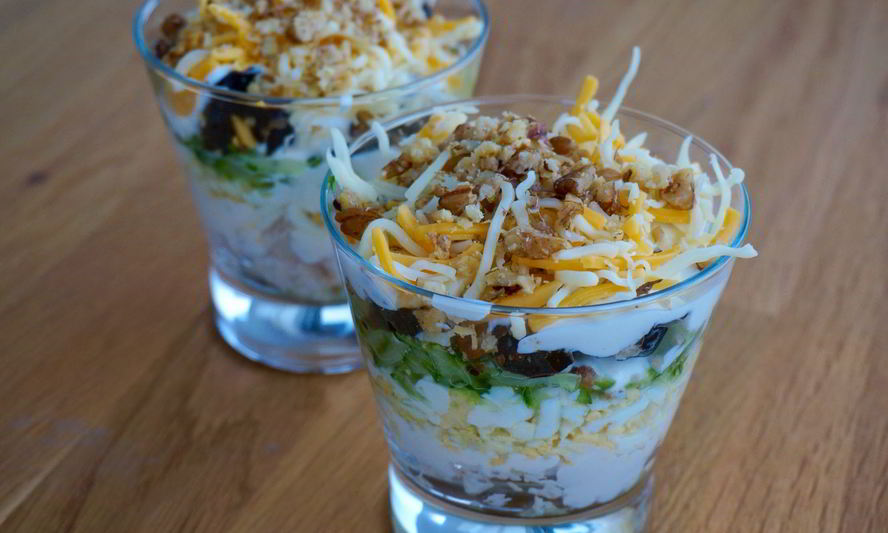 Рецепт салата из курицы и чернослива