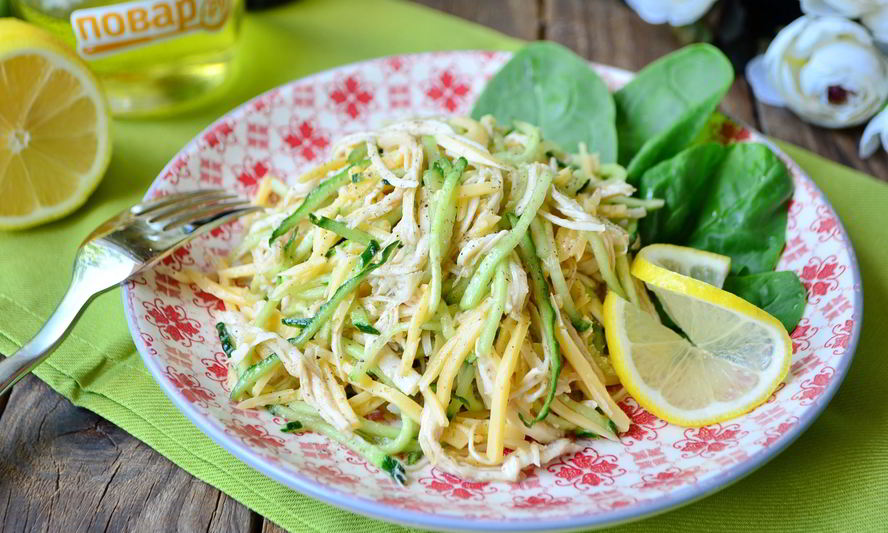 Рецепт салата из курицы