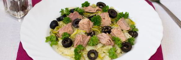 салат из маринованных цуккини