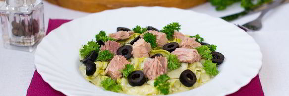 салат из маринованных цуккини