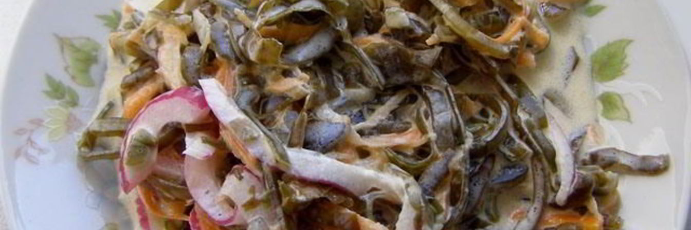 Салат из морской капусты