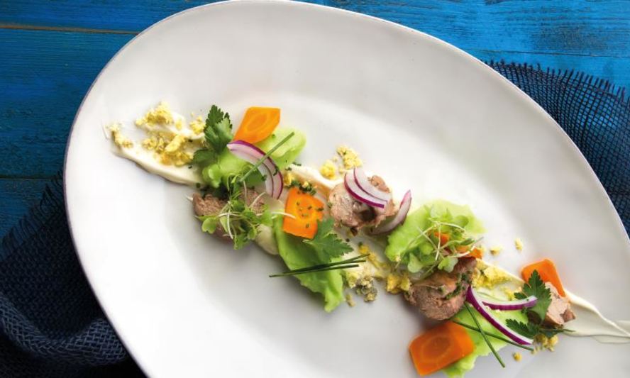 Рецепт салата из печени трески