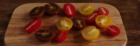 салат из помидоров с креветками