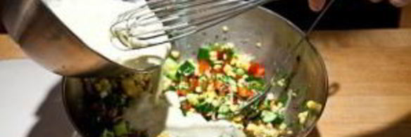 салат из сладкой кукурузы