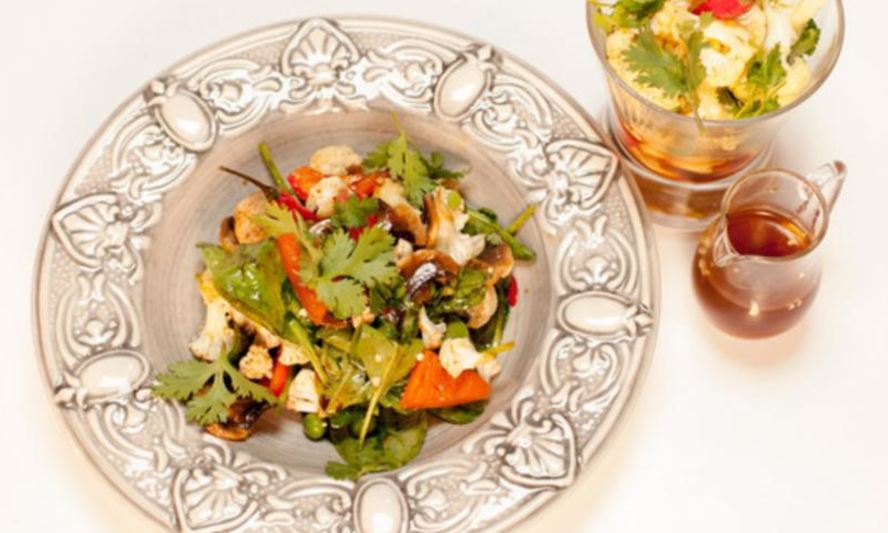 Рецепт салата из сырой цветной капусты и цветная капуста по-корейски