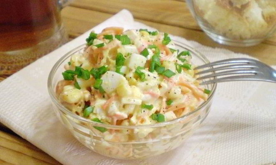 Рецепт салата к пиву