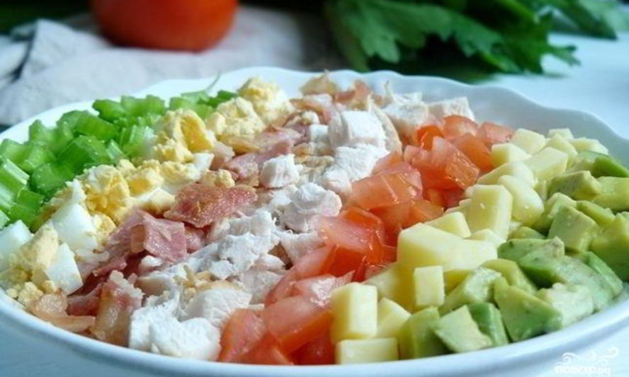 Рецепт салата кобб