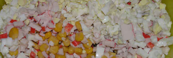 салат-коктейль нежность