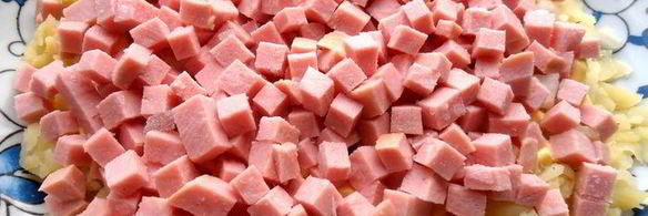 салат колобок