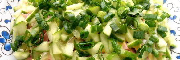 салат колобок