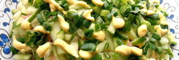 салат колобок