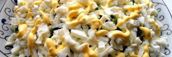 салат колобок