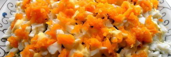 салат колобок