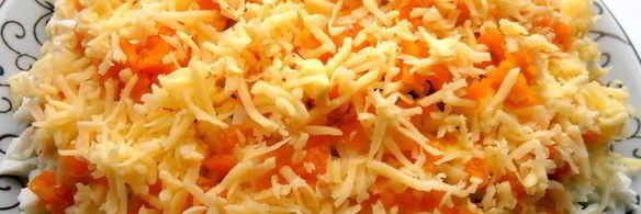 салат колобок