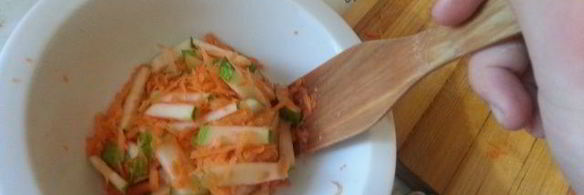 салат летнее солнце