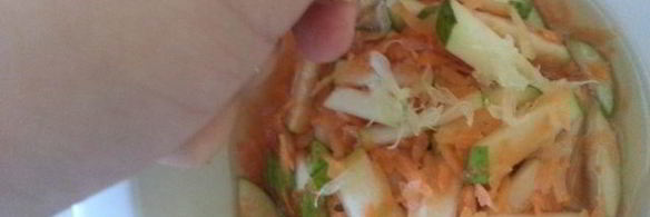 салат летнее солнце