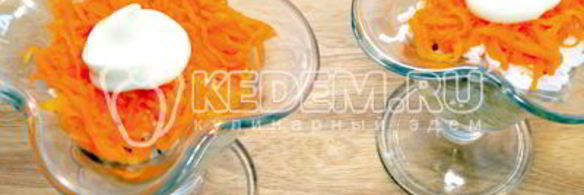 салат мимоза с горбушей