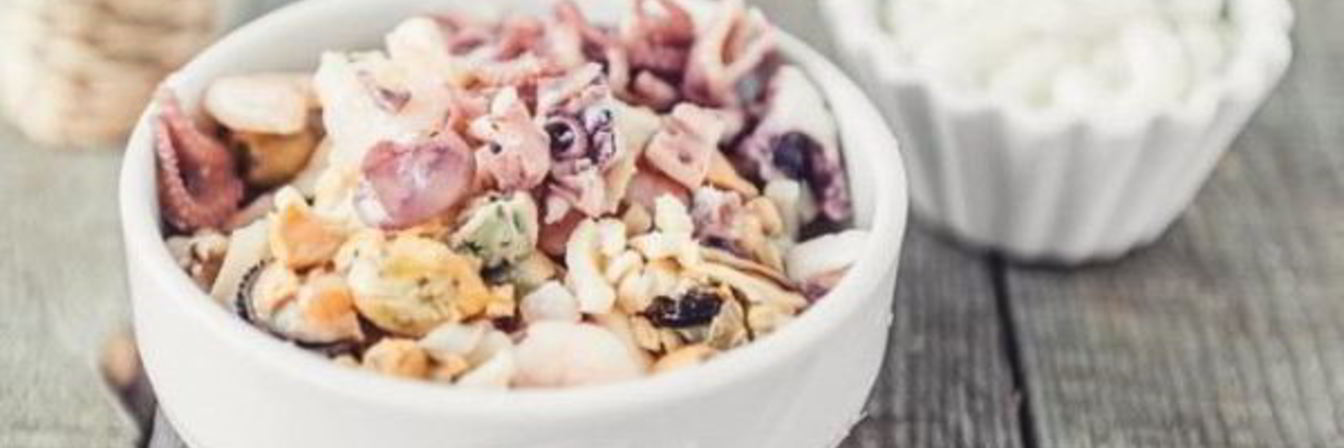 Салат Морской коктейль