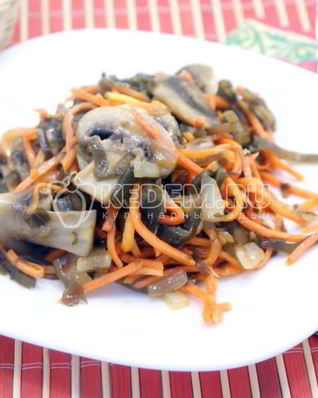 Салат Постный острый