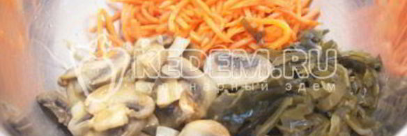 салат постный острый