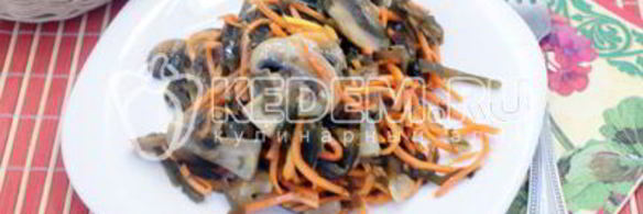 салат постный острый