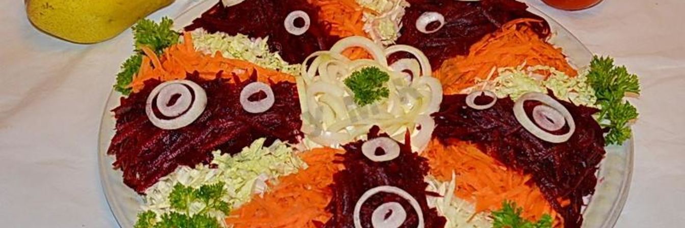 Салат Президент с мясом