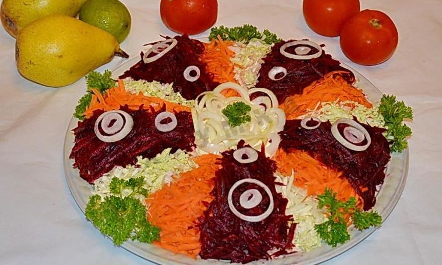 Рецепт салата президент с мясом