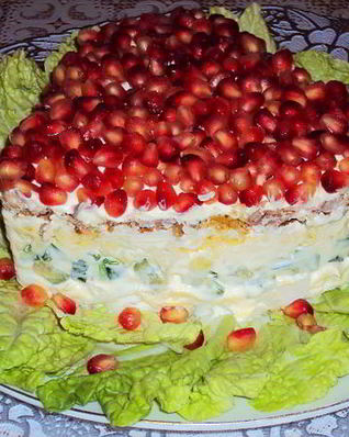 Салат Рубиновое сердце