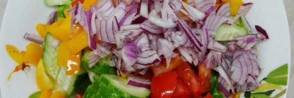 салат с адыгейским сыром