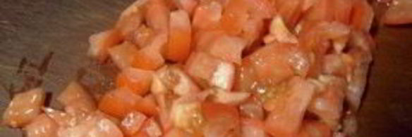 салат с грибами и ветчиной