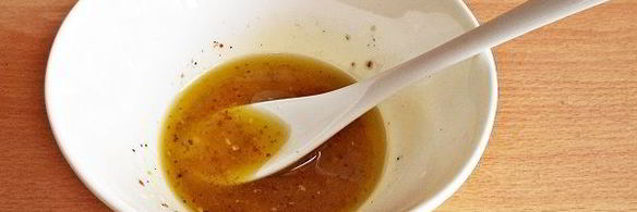 салат с куриной печенью и грибами