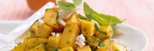 салат с манго