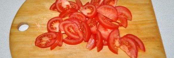 салат с помидорами и грибами