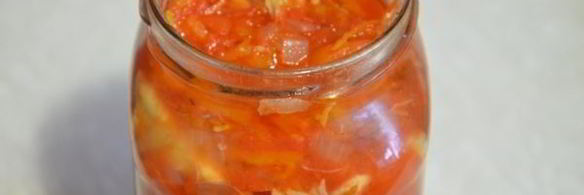 салат со скумбрией на зиму