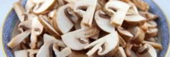 салат со свежими шампиньонами