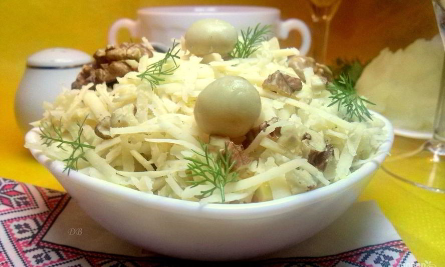 Рецепт салата сытого гость